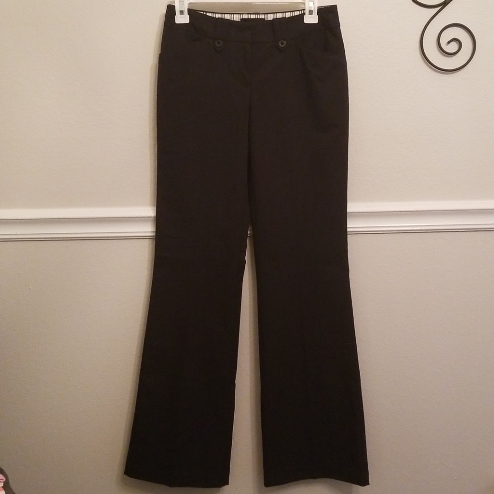 NWOT Forever 21 Black Pin Striped XS Slacks